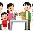 ペットと家族