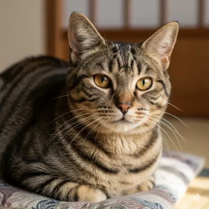 Average weight of a cat Kijitora