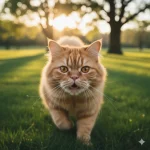 Cat sneezes has appetite