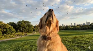 dog doesn't make eye contact