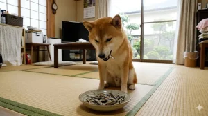 dog dried sardines