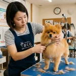 pomeranian monkey stage