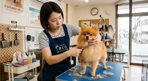 pomeranian monkey stage