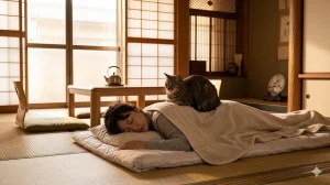 ride on the cat's back